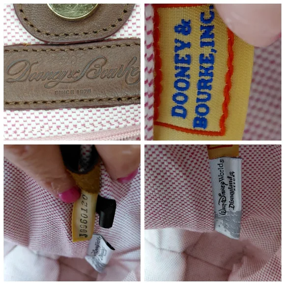 Dooney & Bourke Disney Parks Tonal Mickey Mouse Shoulder Bag - Champsac - Picture 11 of 15